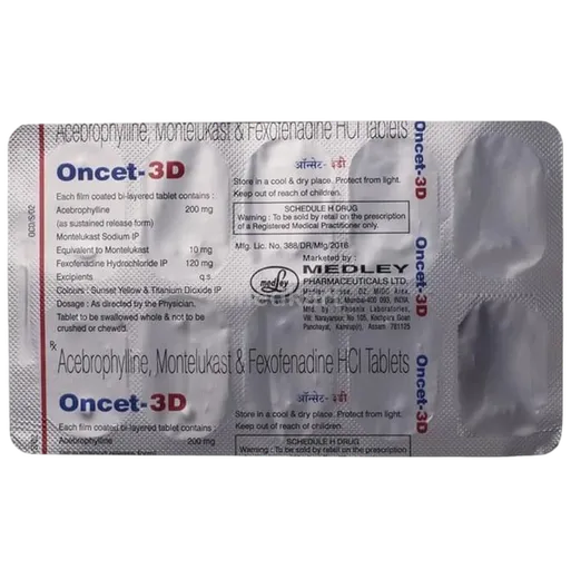 oncet 3d tablet 10's